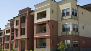 picture of a three story condo